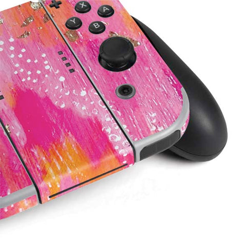 Etta Vee Gold Dust Nintendo Switch OLED (2021) Skin